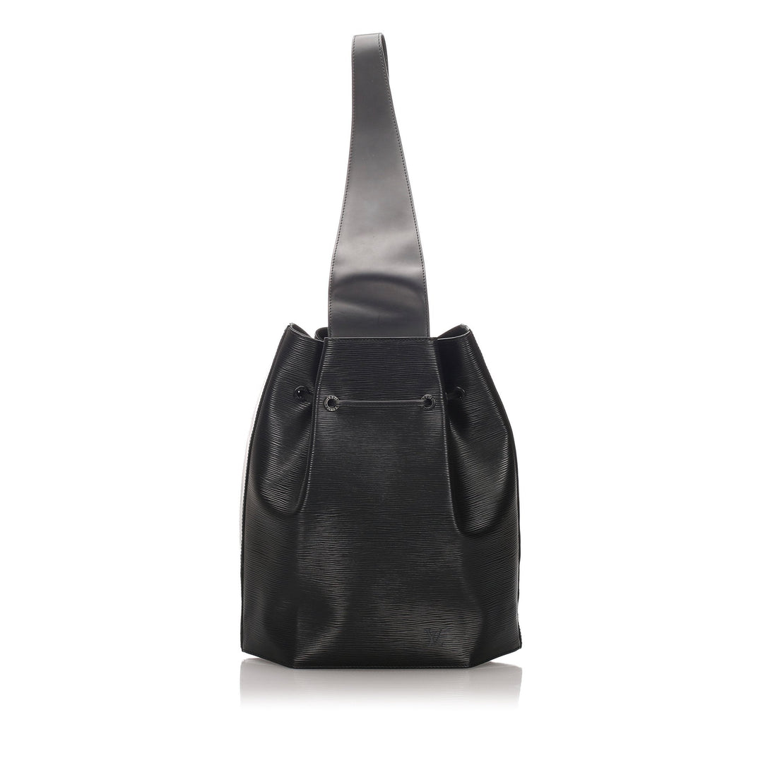 Pre-Loved Louis Vuitton Black Epi Leather Sac a Dos France