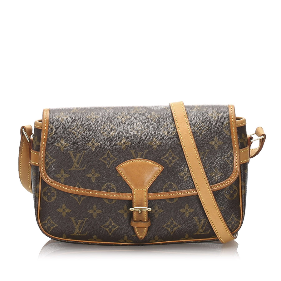 Pre-Loved Louis Vuitton Brown Monogram Canvas Sologne France