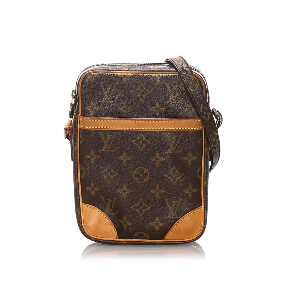 Pre-Loved Louis Vuitton Brown Monogram Canvas Danube France