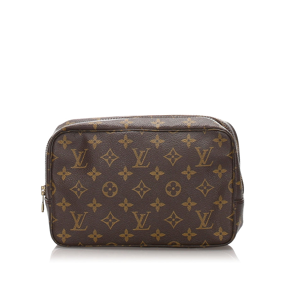 Pre-Loved Louis Vuitton Brown Monogram Trousse Toilette 23 France