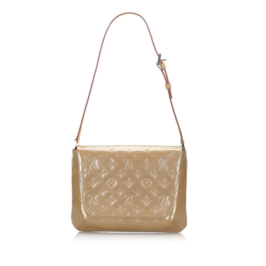 Pre-Loved Louis Vuitton Brown Vernis Thompson Street Spain