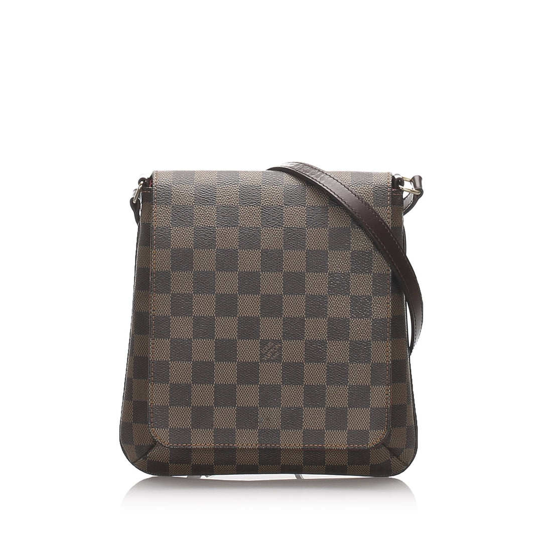 Pre-Loved Louis Vuitton Brown Damier Ebene Musette Salsa Spain