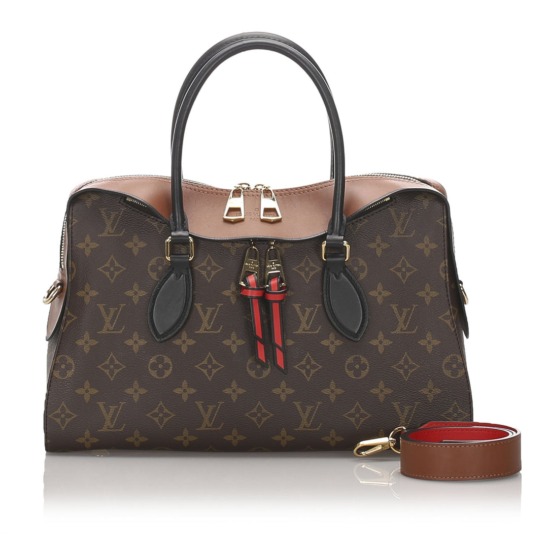 Pre-Loved Louis Vuitton Brown Monogram Tuileries Satchel France