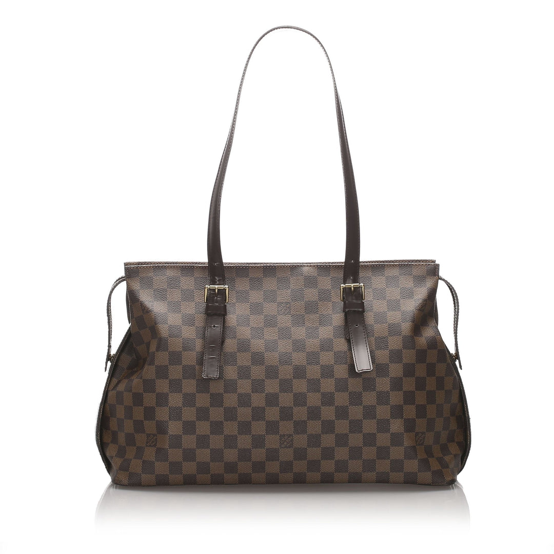 Pre-Loved Louis Vuitton Brown Damier Canvas Ebene Chelsea France