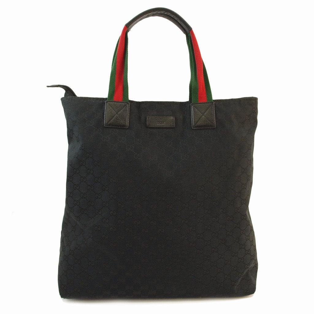 G*G Black Shopping Tote Monogram Handbag (Indistinguishable)