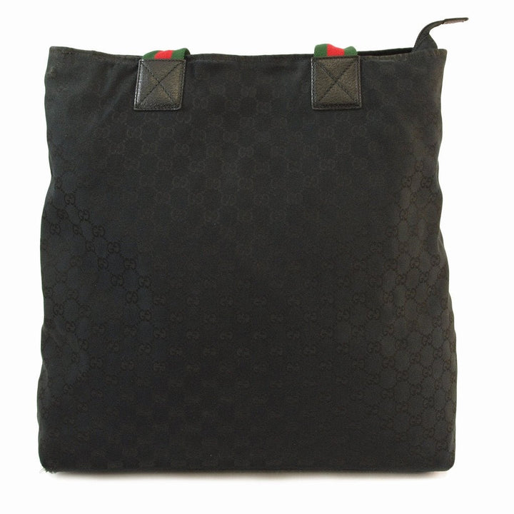G*G Black Shopping Tote Monogram Handbag (Indistinguishable)