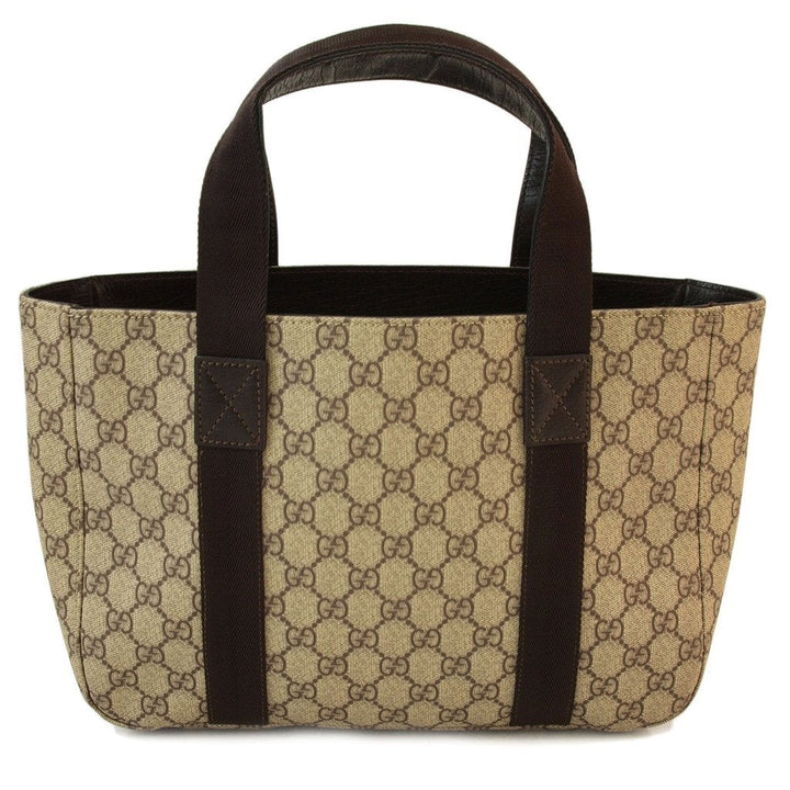 G*G Beige Shopping Tote Handbag (Indistinguishable)