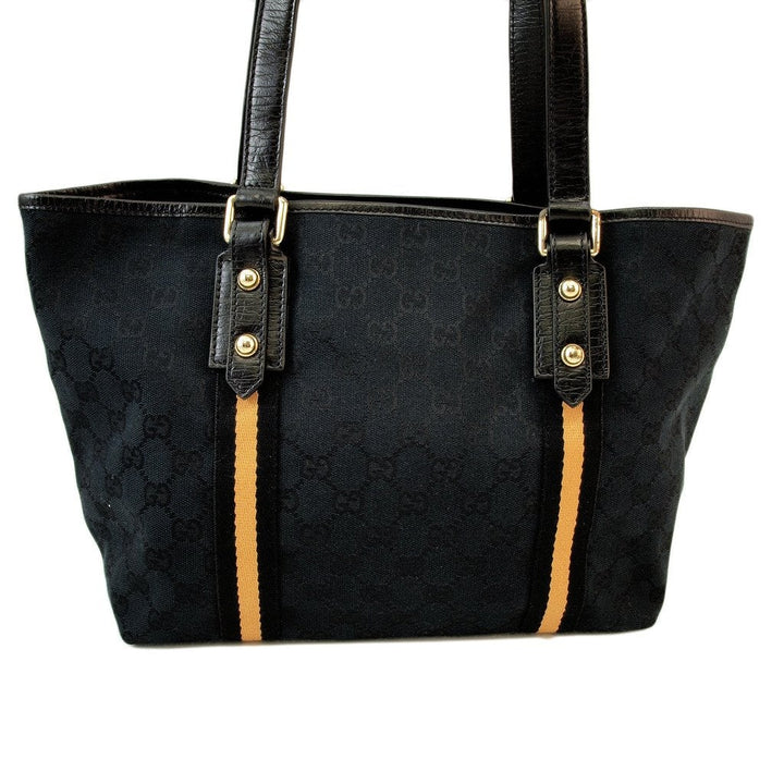 G*G Black Shopping Tote Handbag (Indistinguishable)