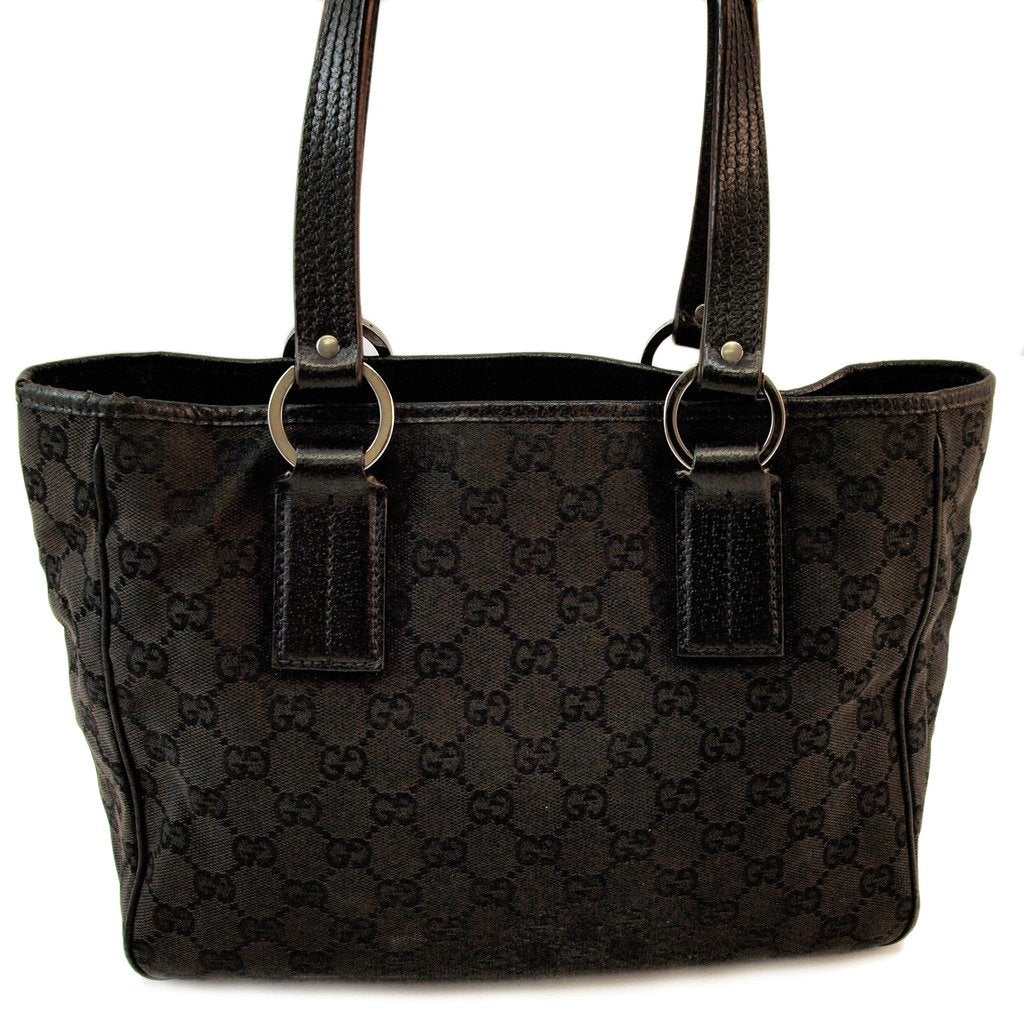 G*G Black Tote Handbag (Indistinguishable)