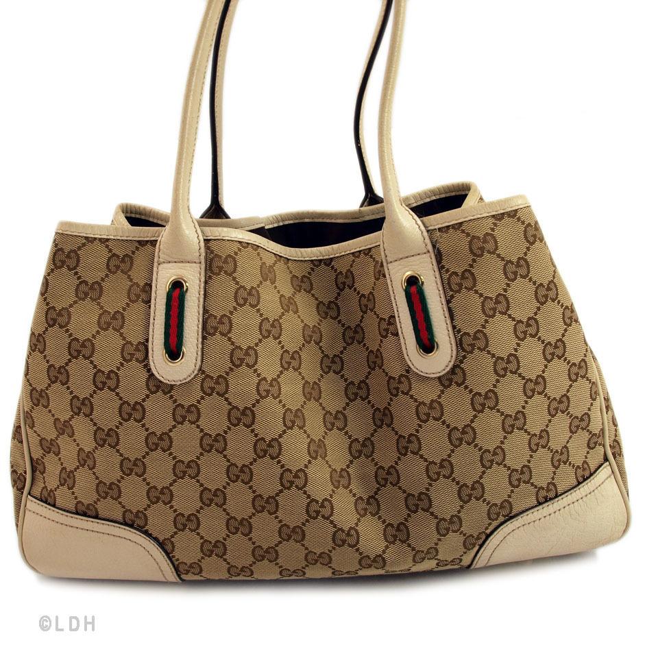 G*G Beige Shopping Tote (Indistinguishable)