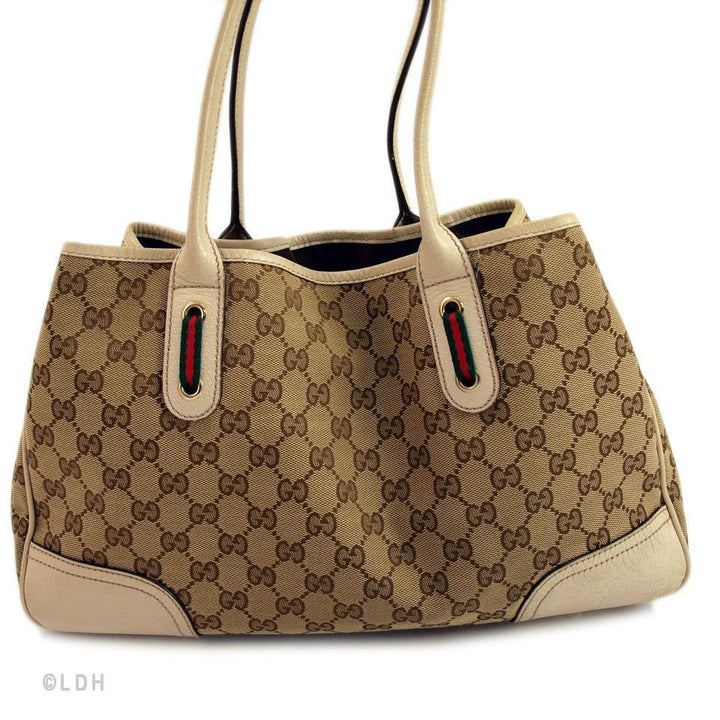 G*G Beige Shopping Tote (Indistinguishable)
