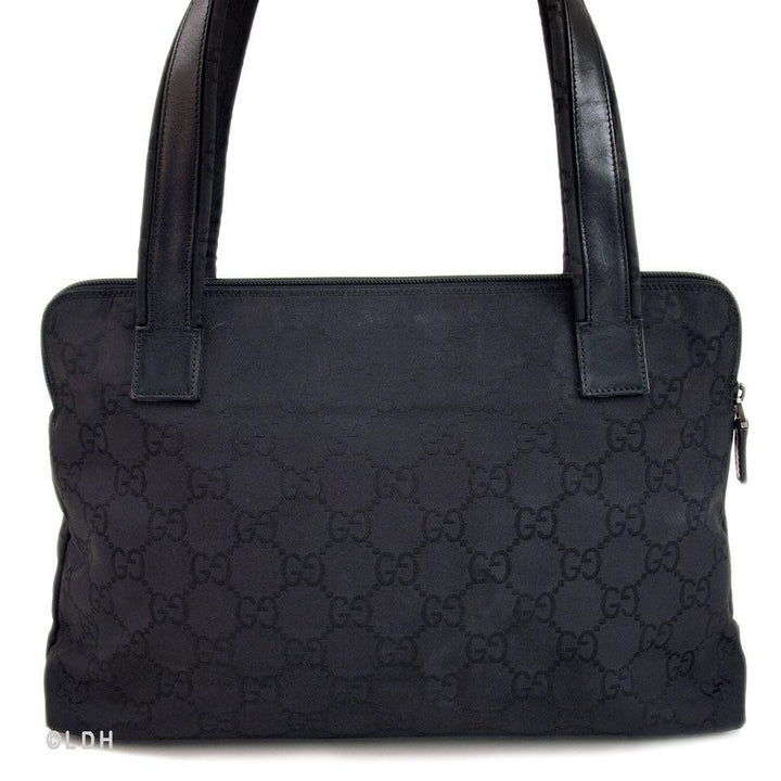 G*G Black Monogram Tote (Indistinguishable)