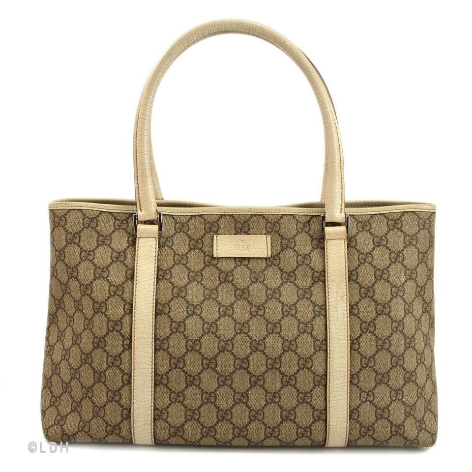 G*G Creme Shopping Tote (Indistinguishable)