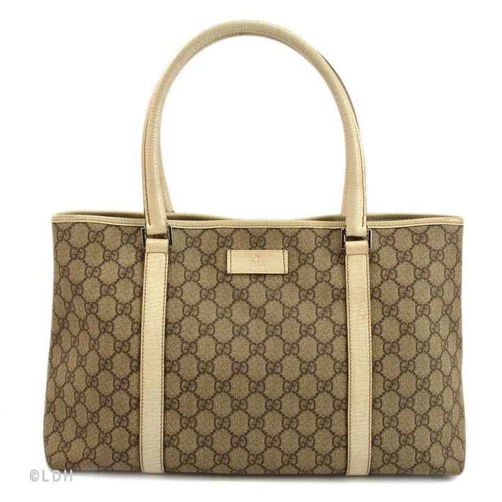 G*G Creme Shopping Tote (Indistinguishable)