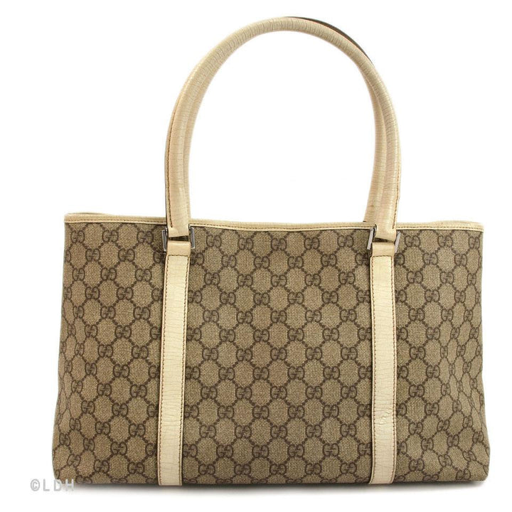 G*G Creme Shopping Tote (Indistinguishable)