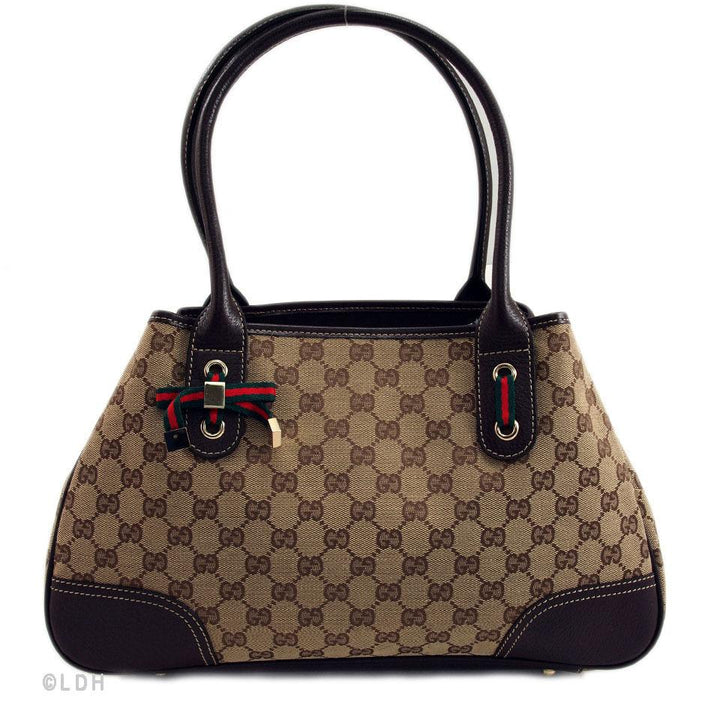 G*G Beige Shopping Tote with Bow Charm (Indistinguishable)