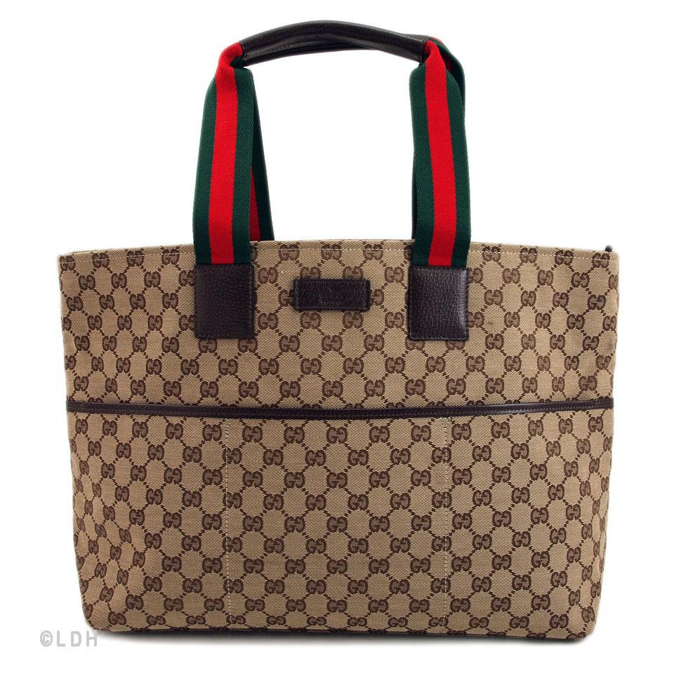 G*G Tan Shopping Tote (Indistinguishable)