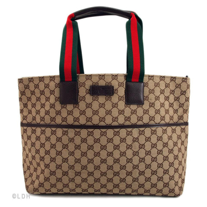 G*G Tan Shopping Tote (Indistinguishable)