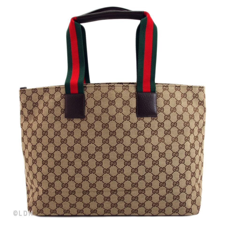 G*G Tan Shopping Tote (Indistinguishable)