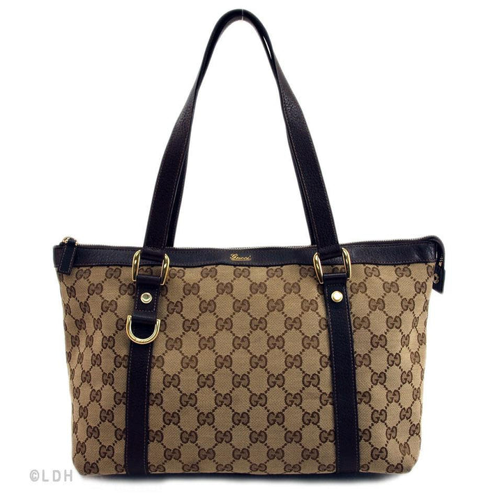 G*G Brown Abbey Tote (Indistinguishable)