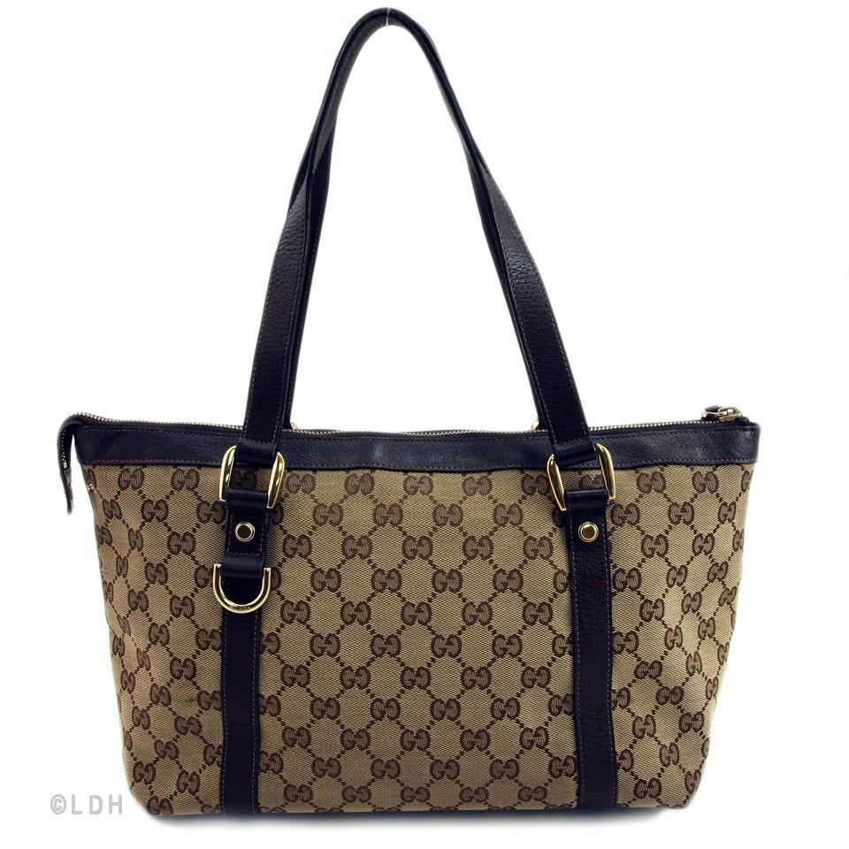 G*G Brown Abbey Tote (Indistinguishable)