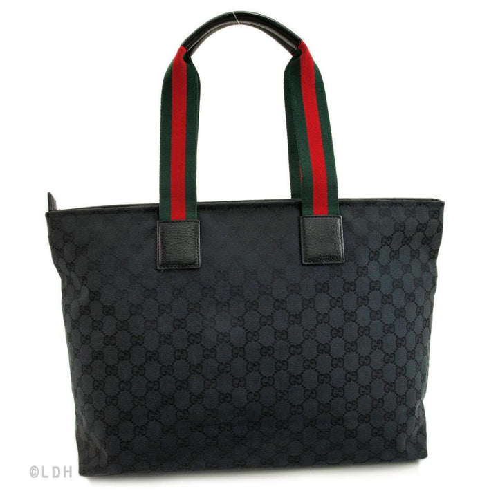 G*G Black Diaper Shopper Tote (Indistinguishable)
