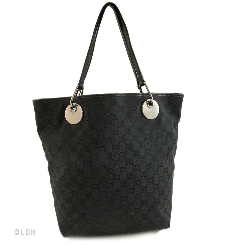 G*G Black Bucket Tote (Indistinguishable)