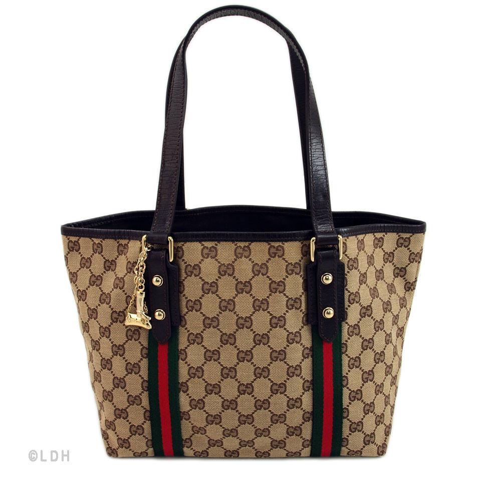 G*G Shopper Tote with Charms (Indistinguishable)