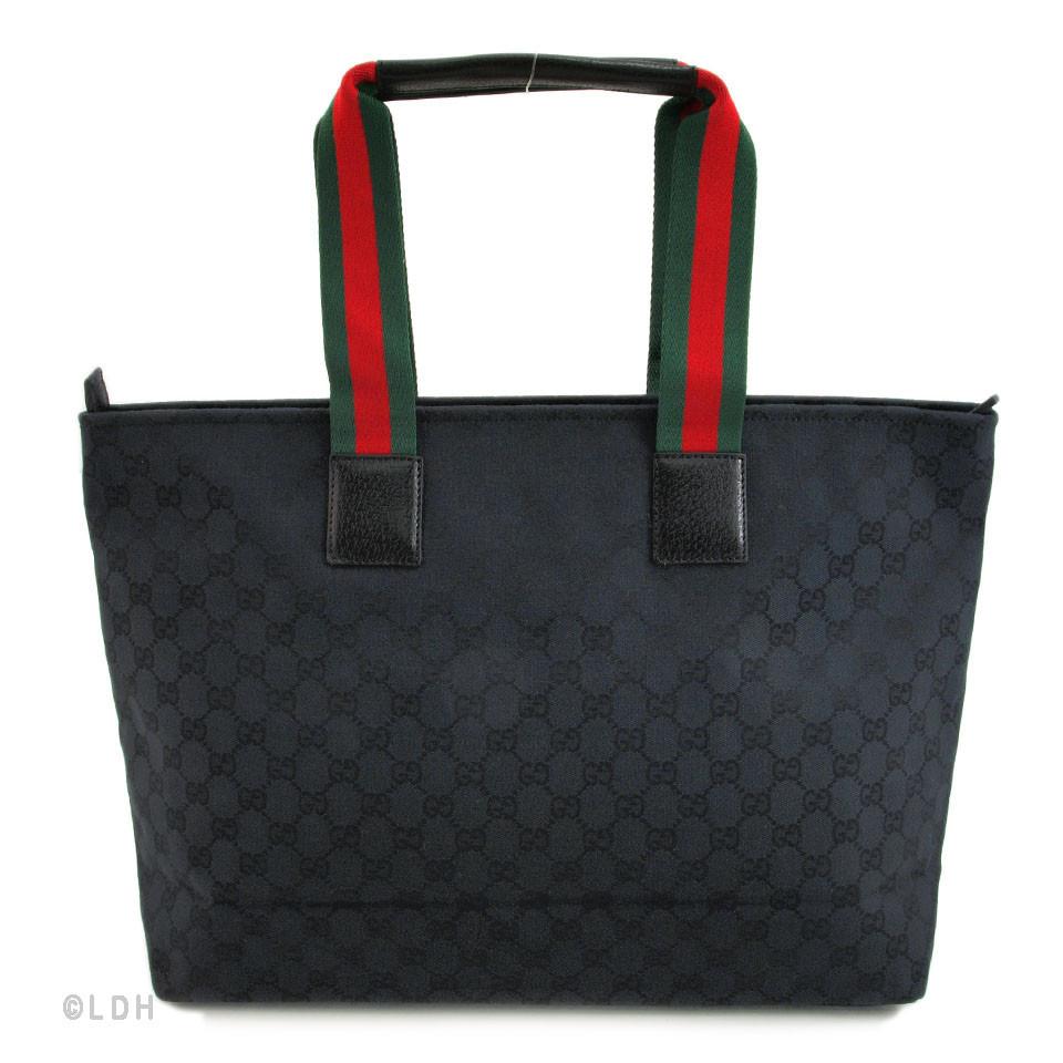 G*G Black Diaper Shopper Tote (Indistinguishable)