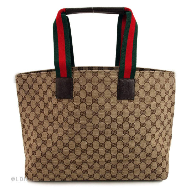 G*G Beige Diaper Shopper Tote (Indistinguishable)