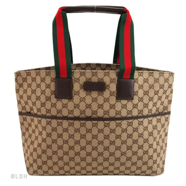 G*G Beige Diaper Shopper Tote (Indistinguishable)