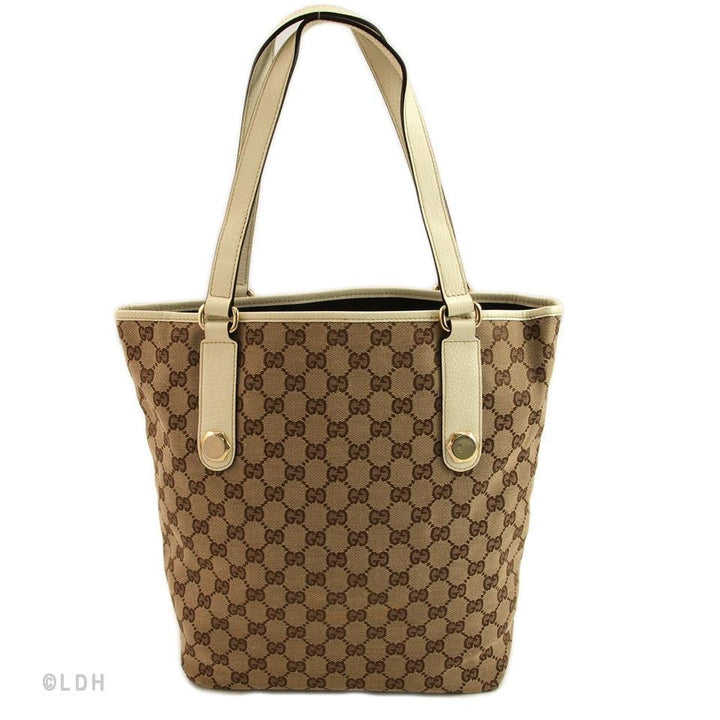 G*G Bucket Tote with White Trim (Indistinguishable)