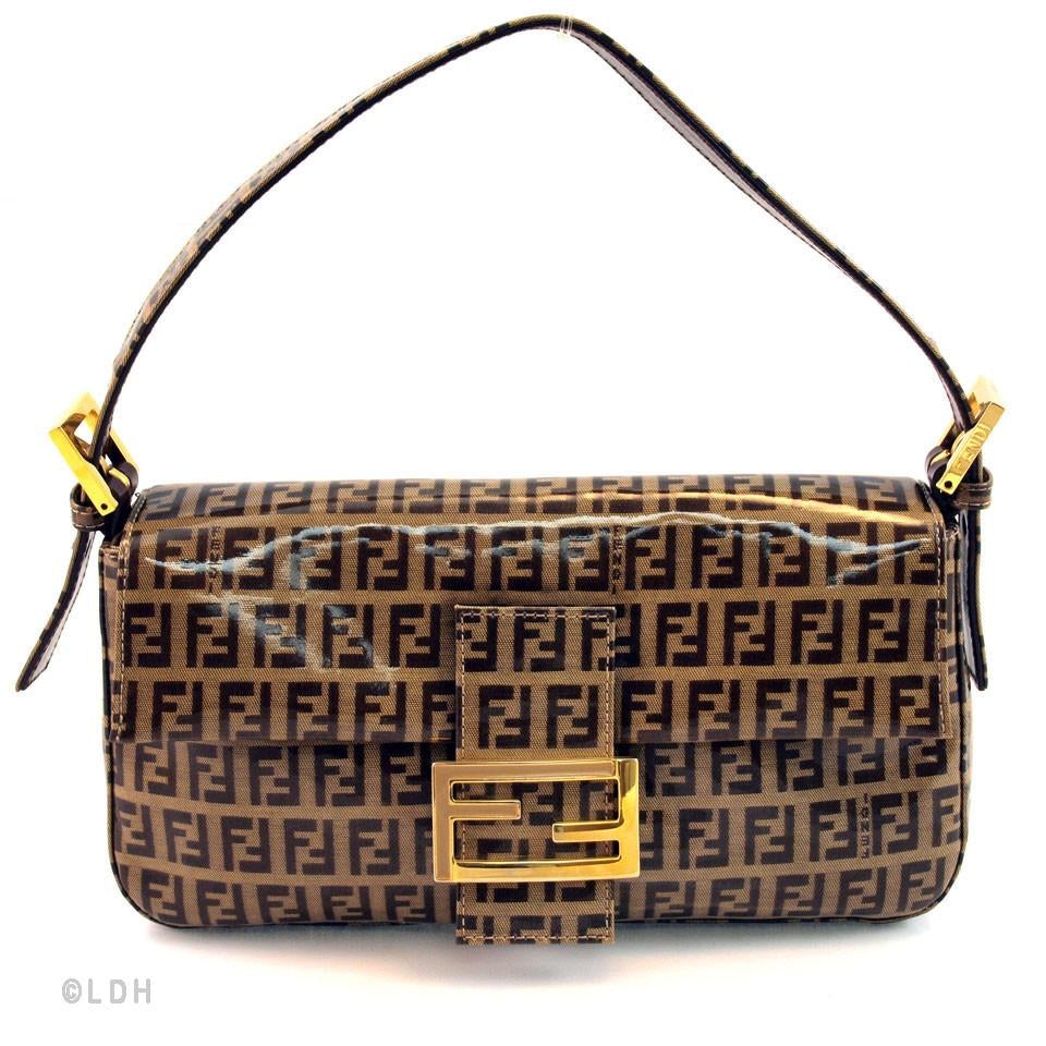 Fendi Coated Canvas Zucca Tote (Indistinguishable)