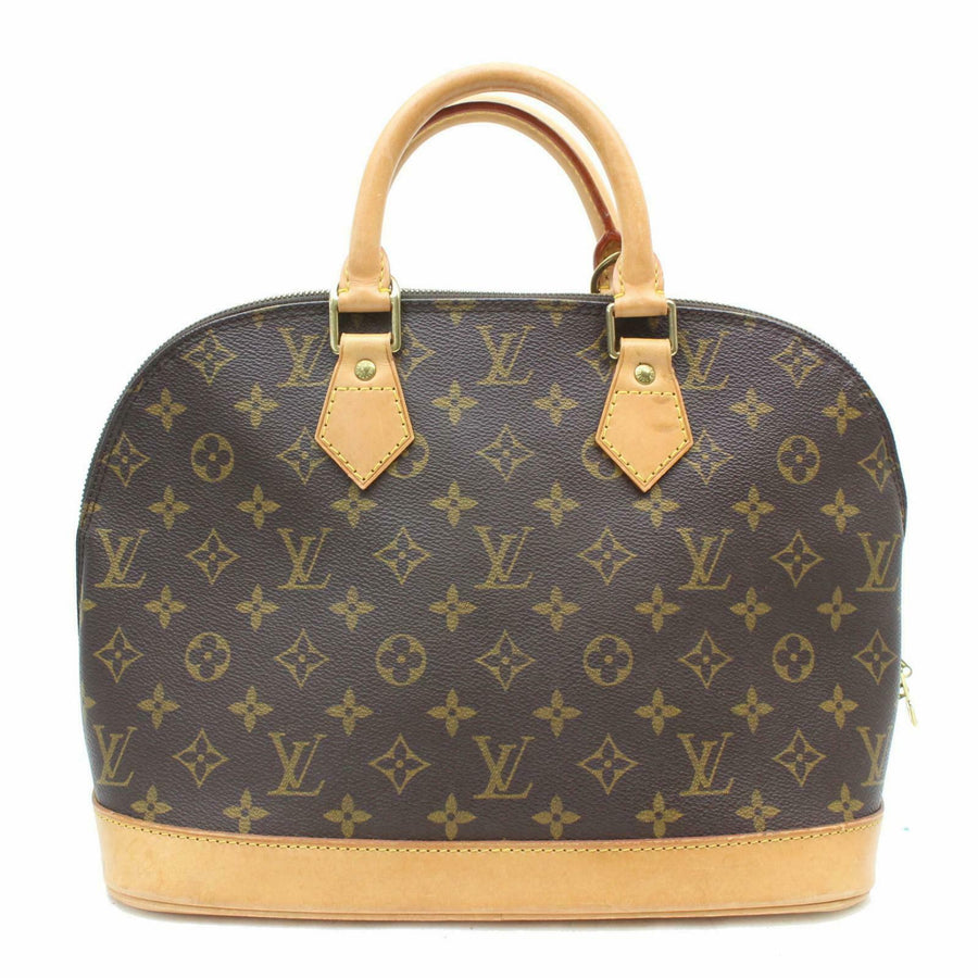 Louis Vuitton Hand Bag Alma Brown Monogram  (SHC7-10464)