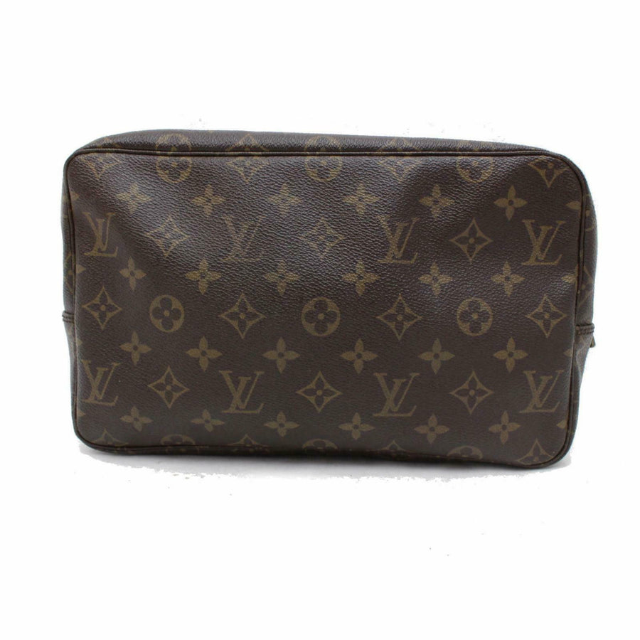 Louis Vuitton Cosmetic Pouch Troussetoilette 28  (SHC7-10637)