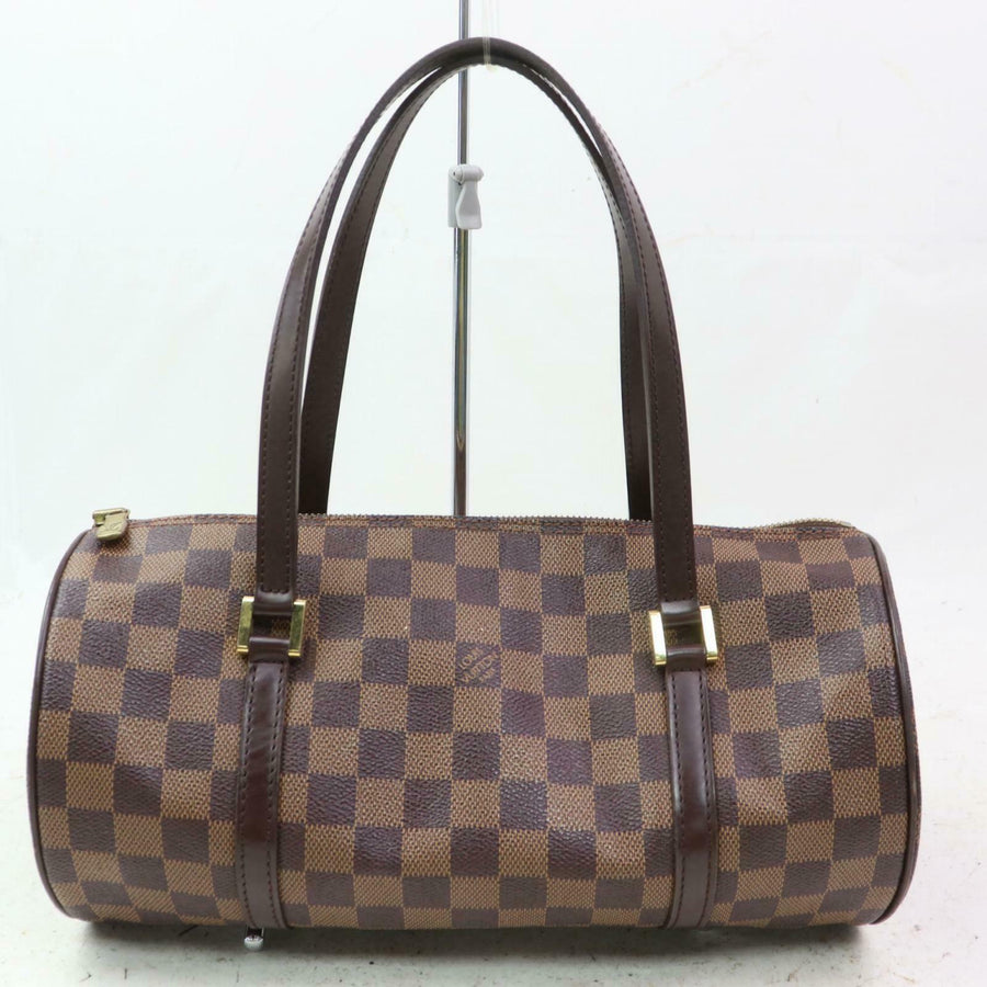 Louis Vuitton Hand Bag Papillon 30 Ebene Brown Damier (SHC7-10707)
