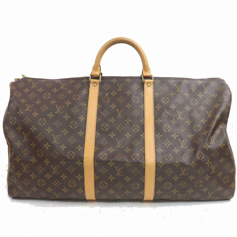 Louis Vuitton Boston Bag Keepall 50 Brown Monogram (SHC7-10288)