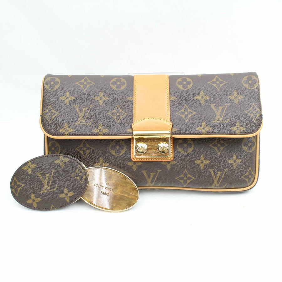Louis Vuitton Clutch Sofia Coppola Brown Monogram  (SHC7-10343)