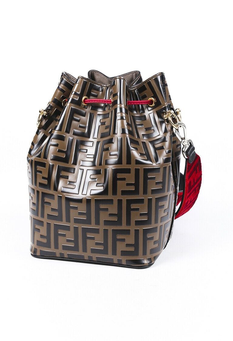 Fendi Small Mon Tresor Zucca Bucket Bag