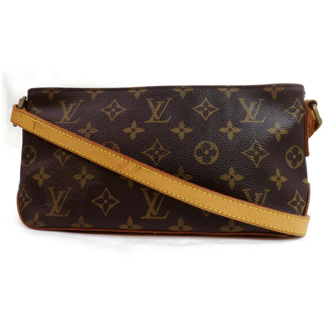 Louis Vuitton Shoulder Bag Trotteur Brown Monogram  (SHC7-10104)