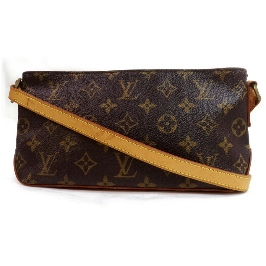Louis Vuitton Shoulder Bag Trotteur Brown Monogram  (SHC7-10104)