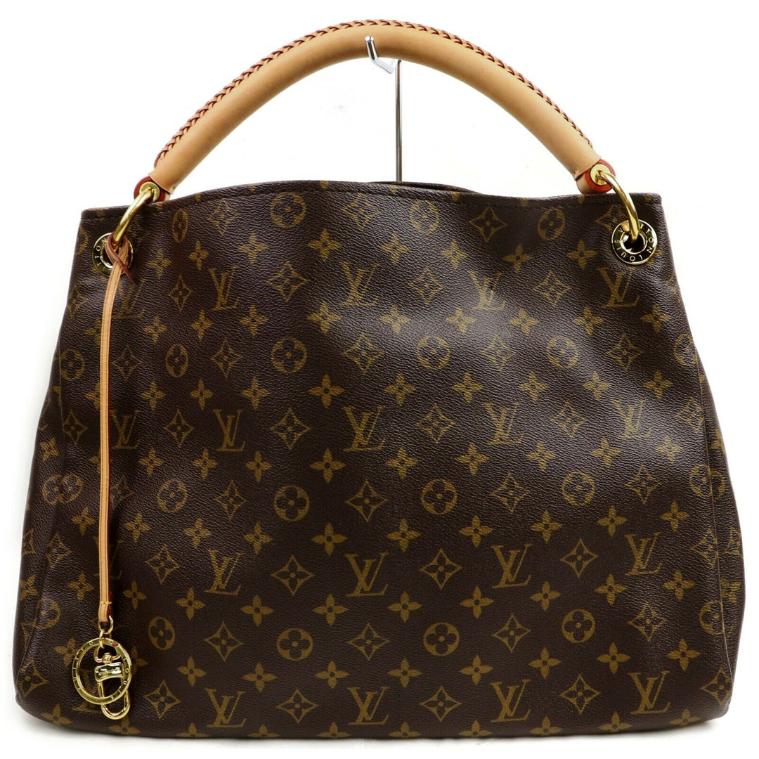Louis Vuitton Hand Bag Artsy Mm Brown Monogram  (SHC7-10739)