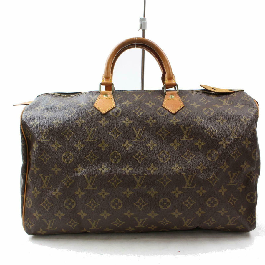 Louis Vuitton Hand Bag Speedy 40 Brown Monogram (SHC7-10175)