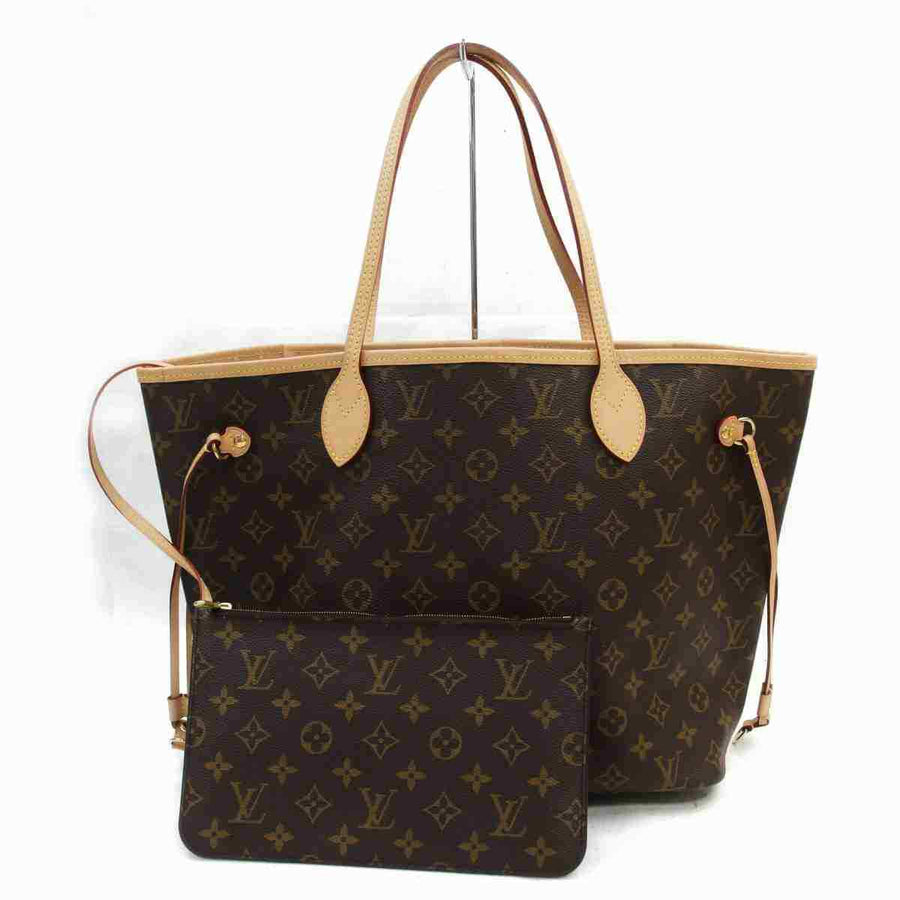Louis Vuitton Tote Bag Neverfull Mm Brown Monogram  (SHC7-11127)