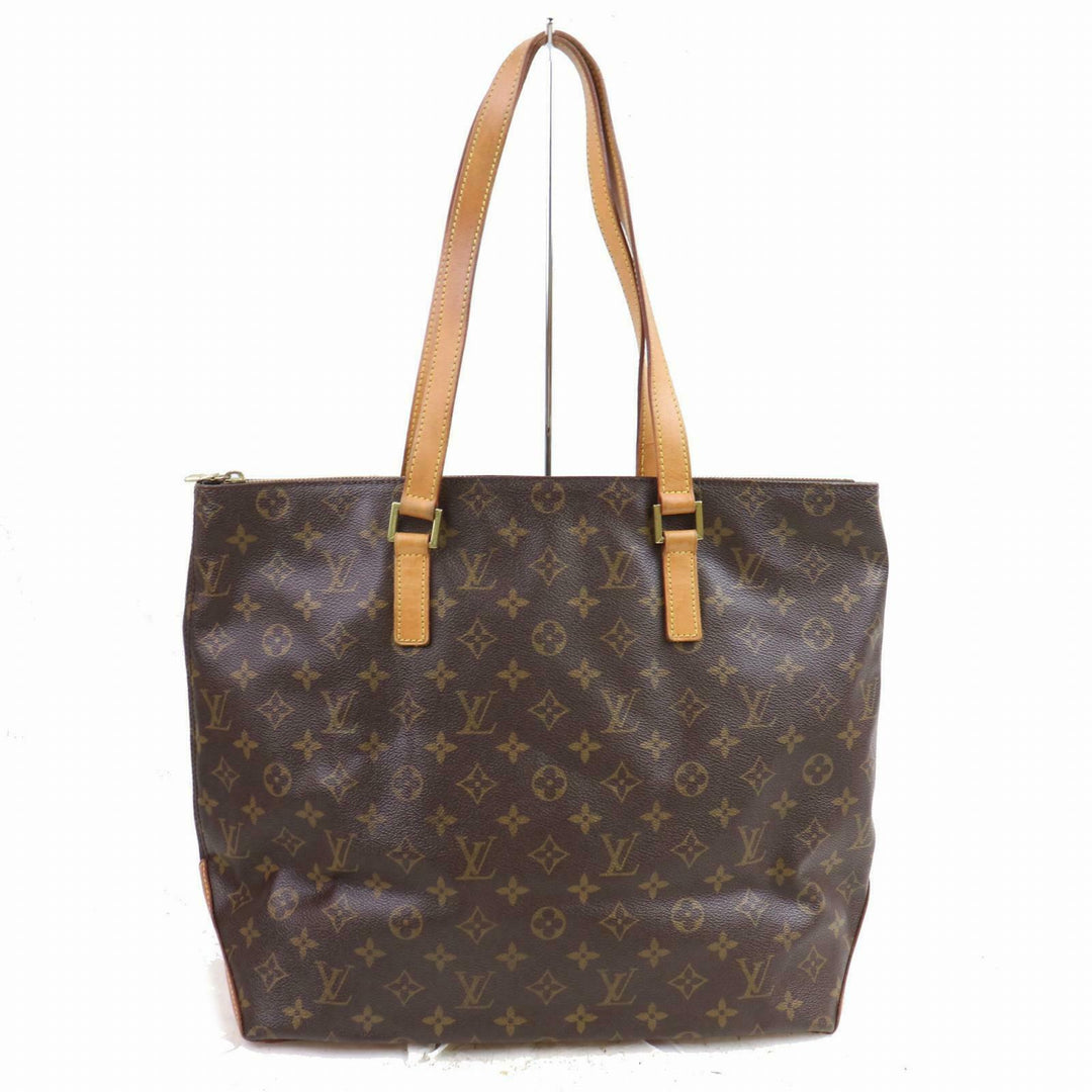 Louis Vuitton Tote Bag Cabas Mezzo Brown Monogram  (SHC7-10591)