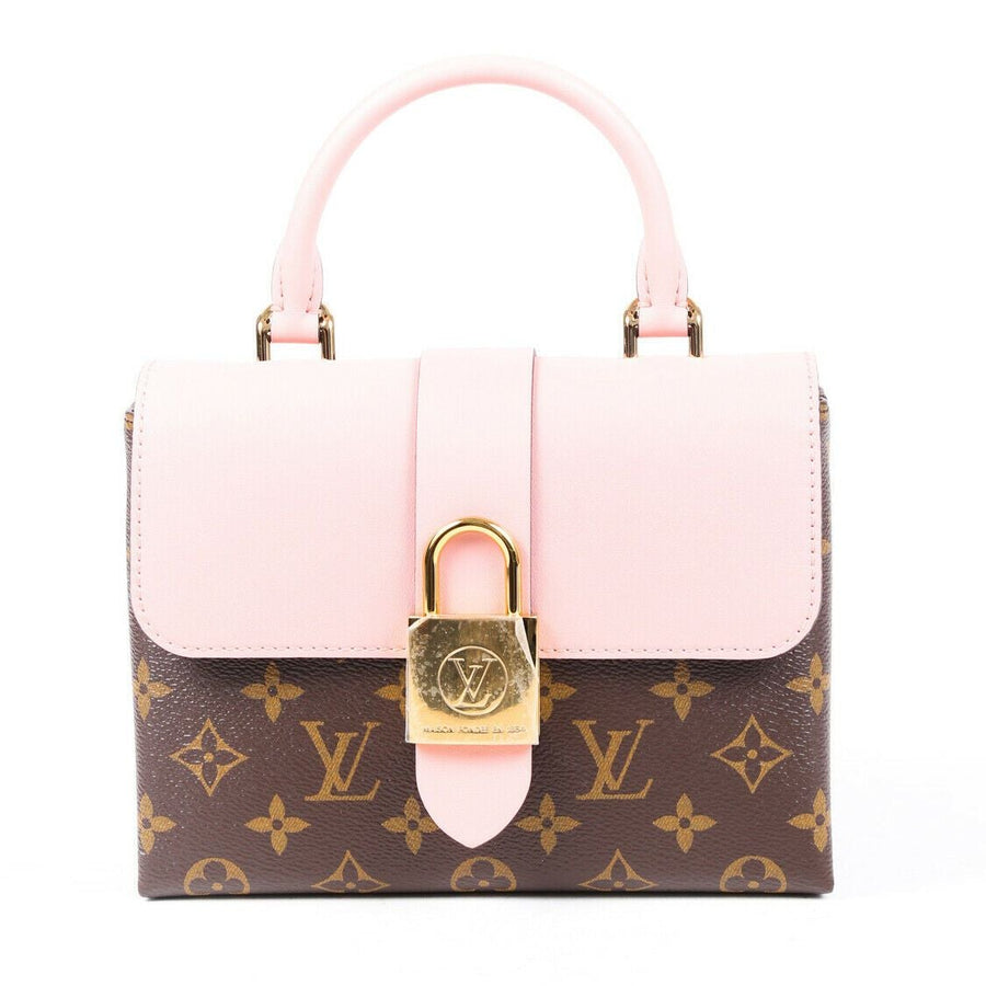 Louis Vuitton Bag Locky BB Monogram Pink Brown Satchel