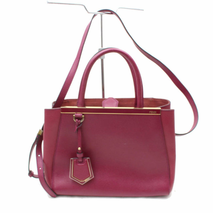 Indistinguishable  Fendi Hand Bag 2jours Hot Pink (SHC1-14747)