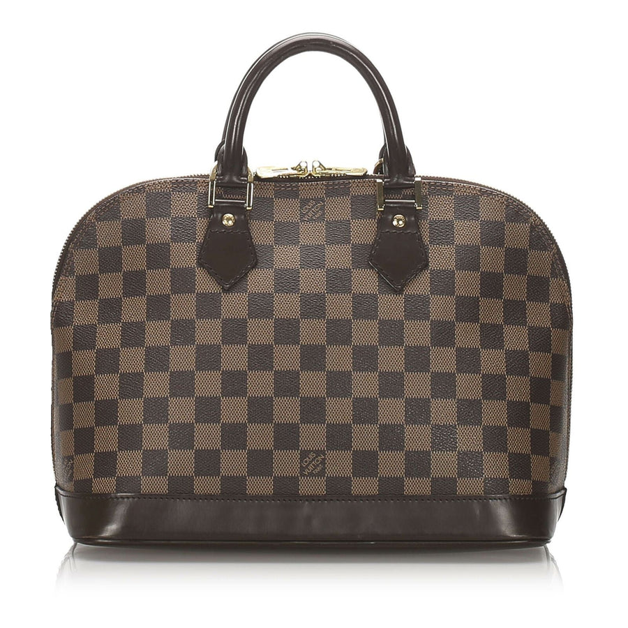 Pre-Loved Louis Vuitton Brown Damier Canvas Ebene Alma PM France