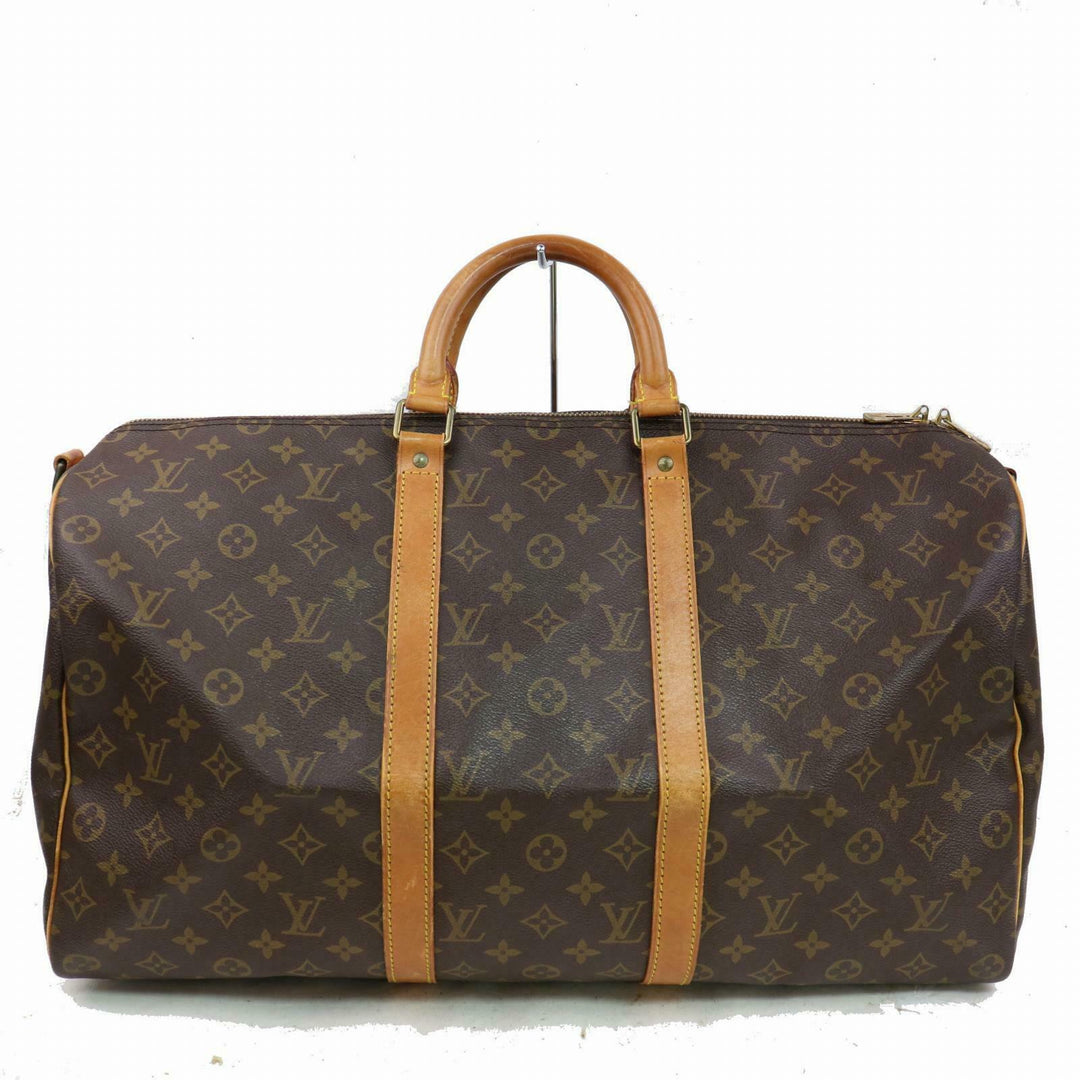 Louis Vuitton Boston Bag Keepall Bandoliere 50  (SHC7-10364)