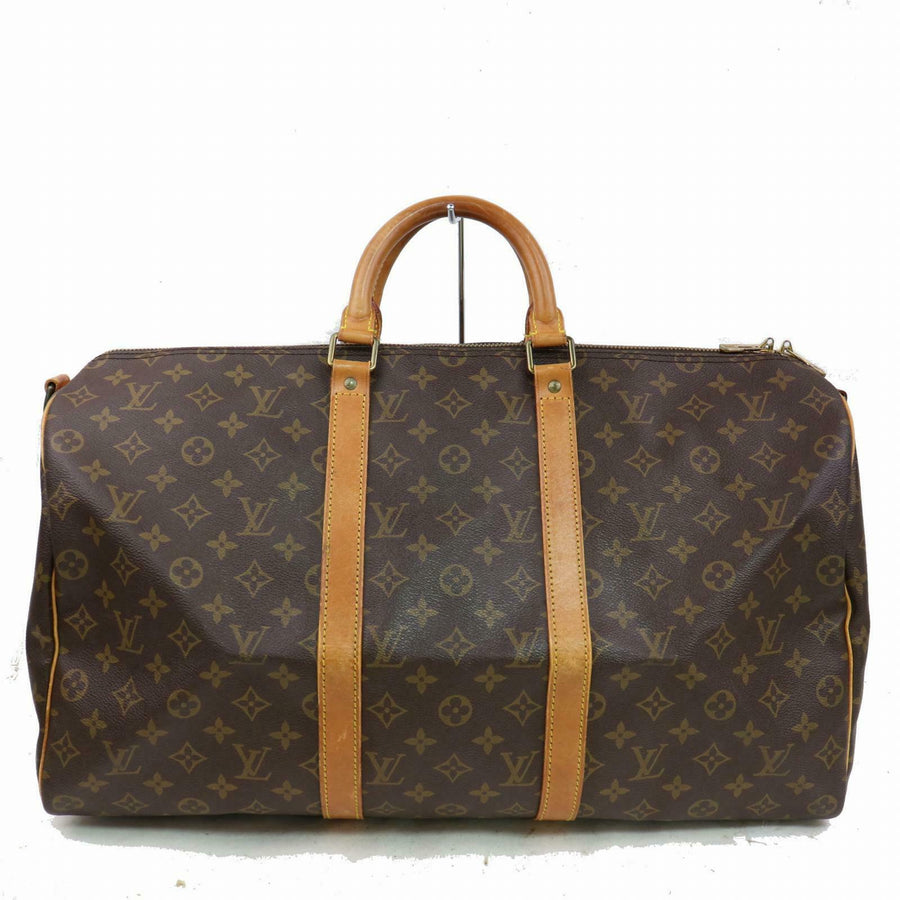 Louis Vuitton Boston Bag Keepall Bandoliere 50  (SHC7-10364)